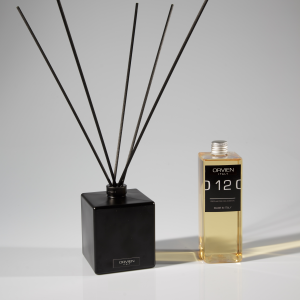 Kit 12 Profumatore per ambiente 500 ml con vaso e rattan